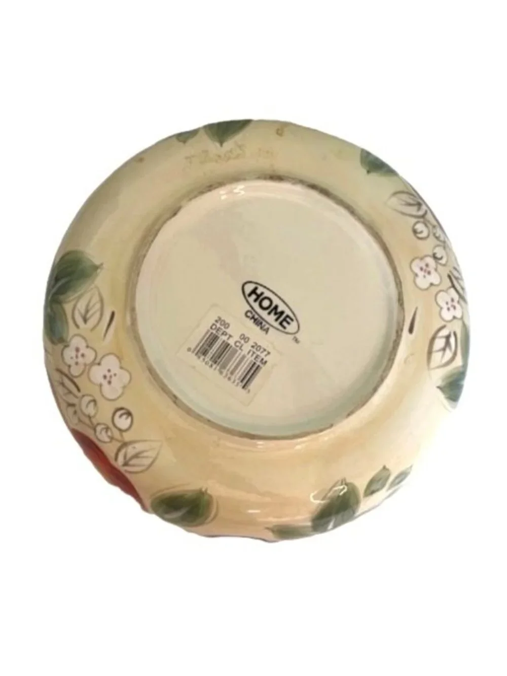 Vintage Target HOME Fruit Grove Large Ceramic Serving Bowl 10.75